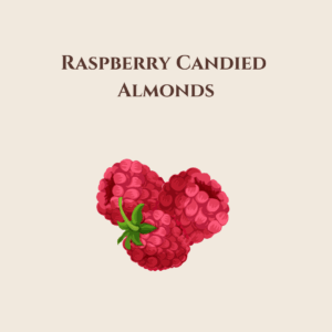 Raspberry Candied Almonds