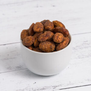 Chili Lime Candied Almonds